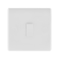BG Rounded Edge Switch 1 Gang 1 Way