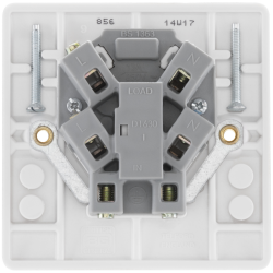 BG Rounded Edge Unswitched Fused Flex Outlet Indicator