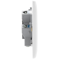 BG Rounded Edge Unswitched Fused Flex Outlet Indicator
