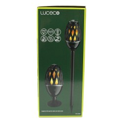 Luceco Flame Effect LED Decorative Rechargable Light