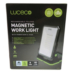 Luceco LED Rechargeable Folding Magnetic Work Light