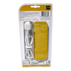 Masterplug Travel Adaptor UK To Europe 2 Socket & USB