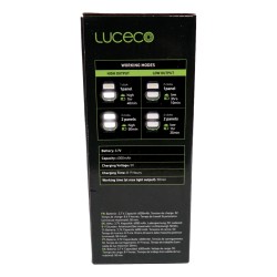 Luceco Rechargeable LED Twin Panel Folding Work Light