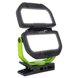 Luceco Rechargeable LED Twin Panel Folding Work Light