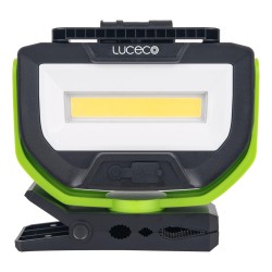 Luceco Rechargeable LED Twin Panel Folding Work Light