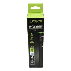 Luceco Rechargeable LED Multi Focus Hand Torch