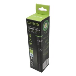 Luceco Rechargeable LED Multi Focus Hand Torch