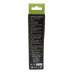 Luceco Rechargeable LED Multi Focus Hand Torch