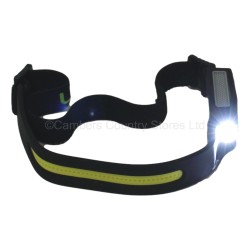 Luceco Rechargeable LED Head Torch With Motion Sensor
