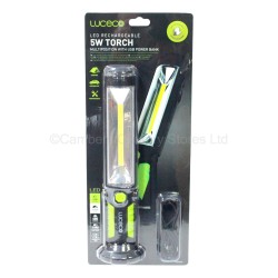 Luceco LED Rechargeable Multi-Position Torch