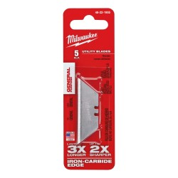Milwaukee Utility Blades 5 Pieces