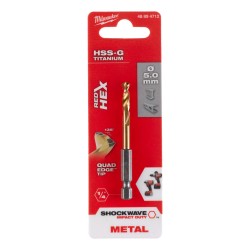 Milwaukee Red Hex Shockwave Drill Bit