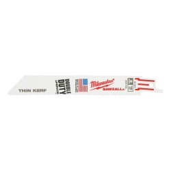 Milwaukee Sawzall Blade Metal Thin Kerf 150mm 18TPI