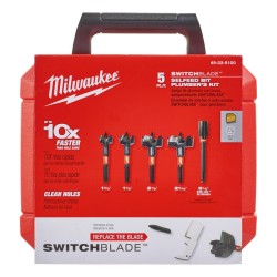 Milwaukee Selfeed Drill Bit Set 5 Piece