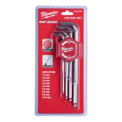 Milwaukee Hex Key Set 9 Piece