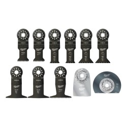 Milwaukee Starlock Multitool Multipurpose Kit 11 Piece