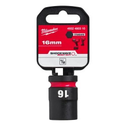 Milwaukee Shockwave 1/2" Short Socket