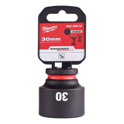 Milwaukee Shockwave 1/2" Short Socket