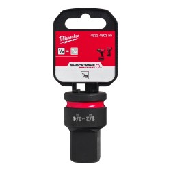 Milwaukee Shockwave 1/2" Socket Adaptor 1/2" - 3/4"