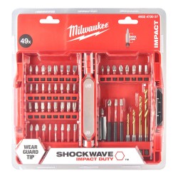 Milwaukee Shockwave Impact Duty Bit Set 49 Pcs