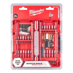 Milwaukee Shockwave Impact Duty Bit Set 25 Pcs