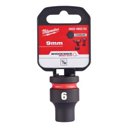 Milwaukee Shockwave 1/2" Short Socket