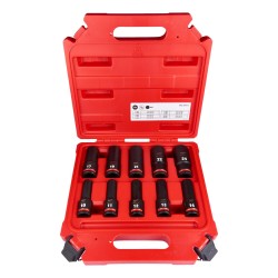 Milwaukee Shockwave Impact Deep Socket Set 1/2"