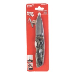 Milwaukee Fastback Smooth Camo Folding Knife