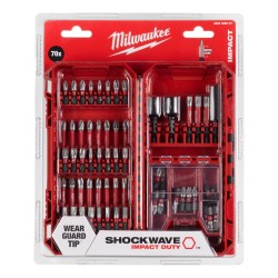 Milwaukee Shockwave Packout Impact Duty Bit Set 70 Pcs