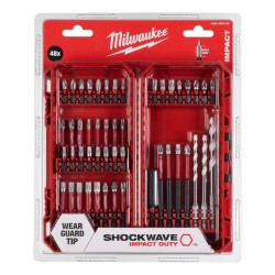 Milwaukee Shockwave Impact Bit Set 48 Pcs