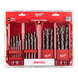 Milwaukee Metal Thunderweb Drill Set 25 Piece