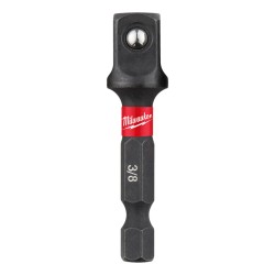 Milwaukee Shockwave 1/4" Socket Adaptor 1/4" - 3/8"