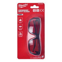 Milwaukee Performance Safety Glasses Grey