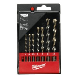 Milwaukee Concrete Hammer Drill Bit Set