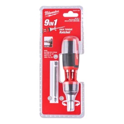 Milwaukee 9 in 1 Ratcheting Multi-Bit Driver