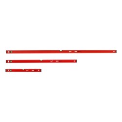 Milwaukee Redstick Slim Spirit Levels 3 Pack