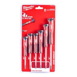 Milwaukee Percision Screwdriver Set 6 Piece
