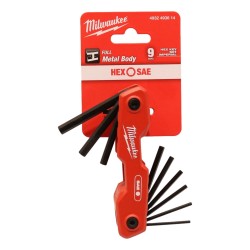 Milwaukee Hex Key Set 9 Piece Imperial