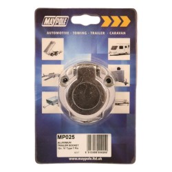 Maypole 7 Pin Trailer Socket Metal