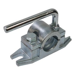 Maypole Jockey Wheel Clamp Ribbed 48mm