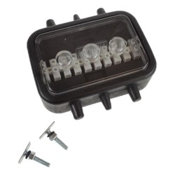 Maypole Junction Wiring Box 10 Way Rubber