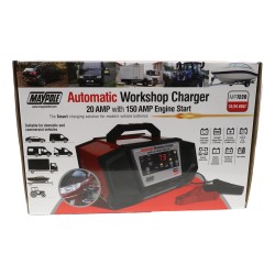 Maypole Automatic Battery Charger/Starter 12/24v 20A