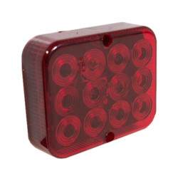 Maypole LED Rear Fog Lamp Red 10-30v
