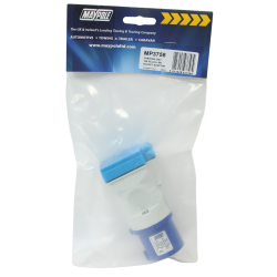 Maypole Site Plug Blue 240v 16 Amp To UK Socket