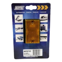 Maypole Reflectors Amber 2 Pack