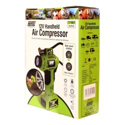 Maypole Handheld Air Compressor 12v LED Light