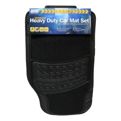 Maypole Car Mat Set Heavy Duty Carpet Universal Black