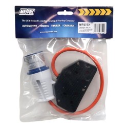 Maypole Site Plug Blue 16A To UK Twin Socket