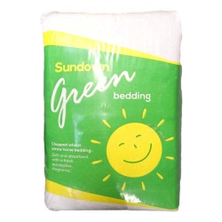 Sundown Green Chopped Wheat Straw Horse Bedding
