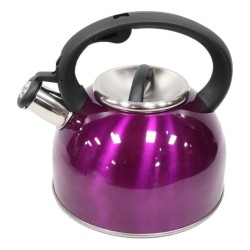 Stove Top Whistling Kettle 2.5 Litre Purple